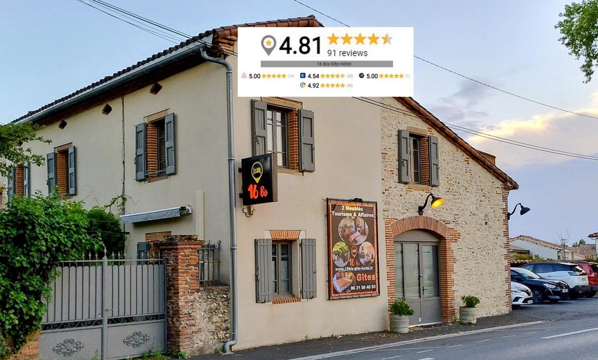16 Bis-Gite-Hotel-Appartement Marssac-sur-Tarn Buitenkant foto